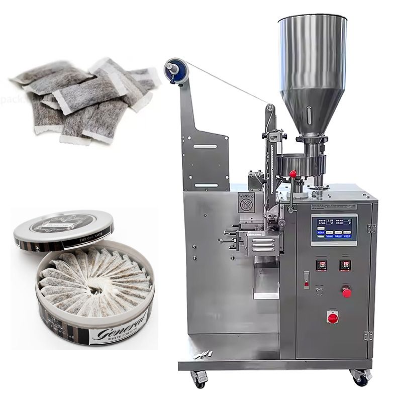 High Speed Automatic Small Chewing Tobacco Snus Powder Packing Machine