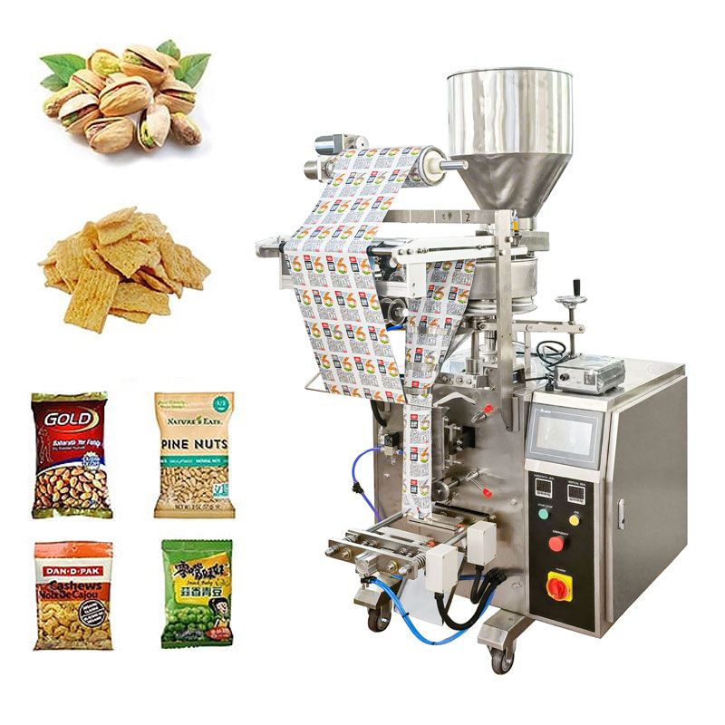 Automatic Granule Bag Vertical Form Fill Seal Machine With Measure Cup