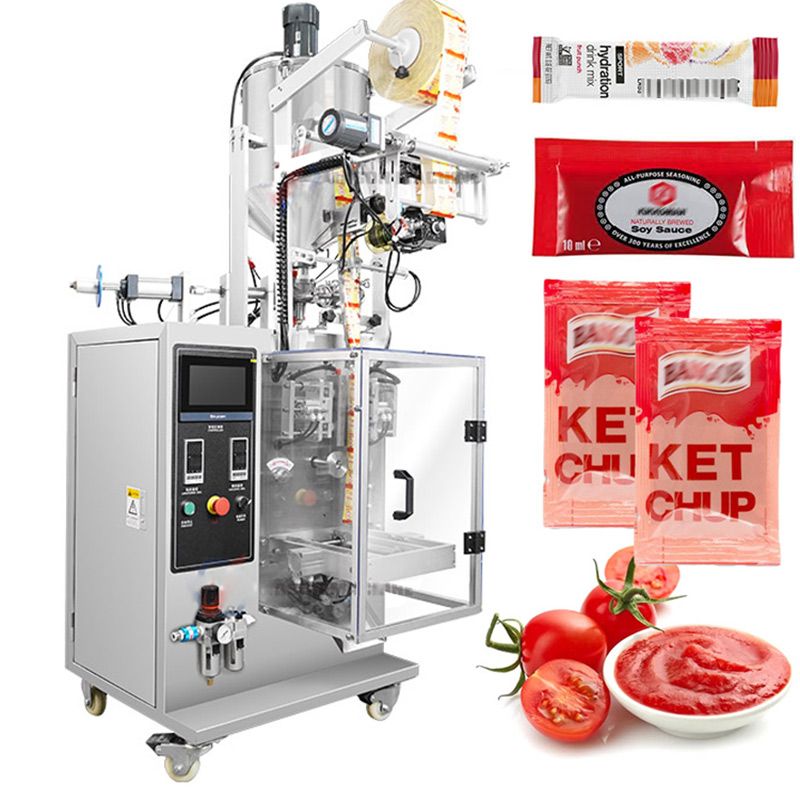 Automatic Liquid Tomato Paste Soy Sauce Sachet Packing Packaging Machine