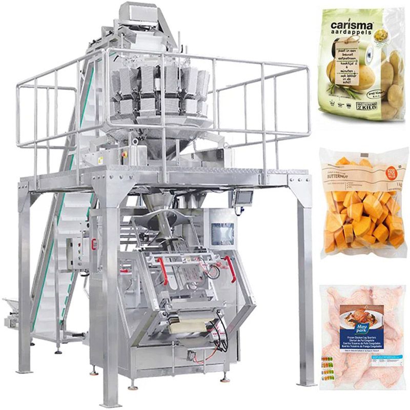 Inclined VFFS Packaging Machine For Fragile Products and Heavier Product