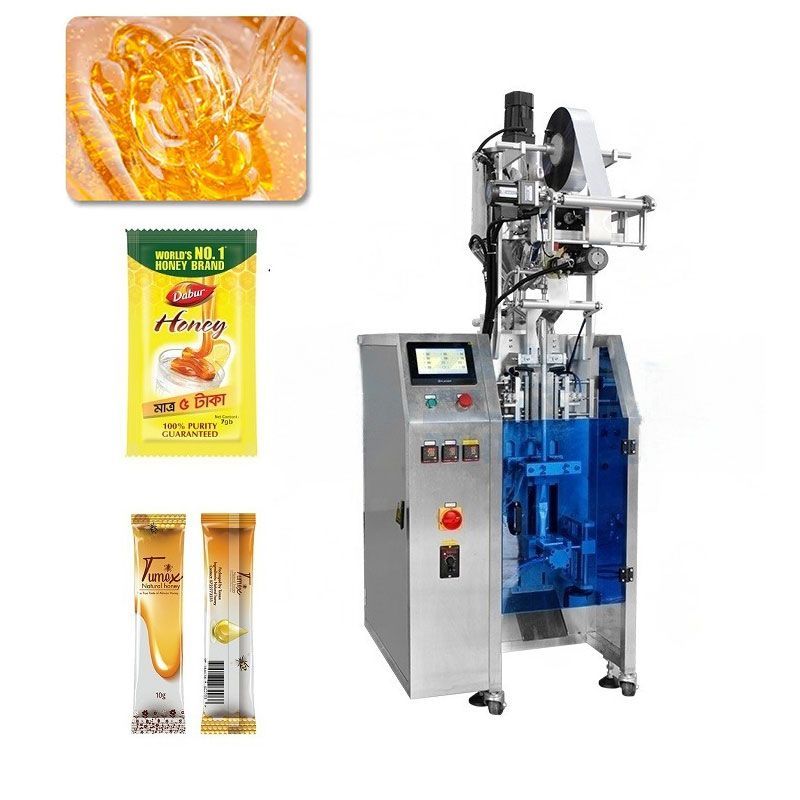 Automatic Vertical Liquid Sauce Honey Juice Stick Sachet Bag Packing Machine